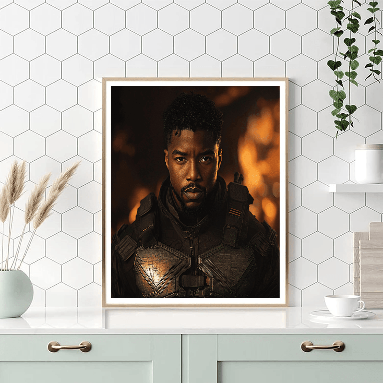 Michael B. Jordan: Rising Star In The Arena Of Legends Paint By Color