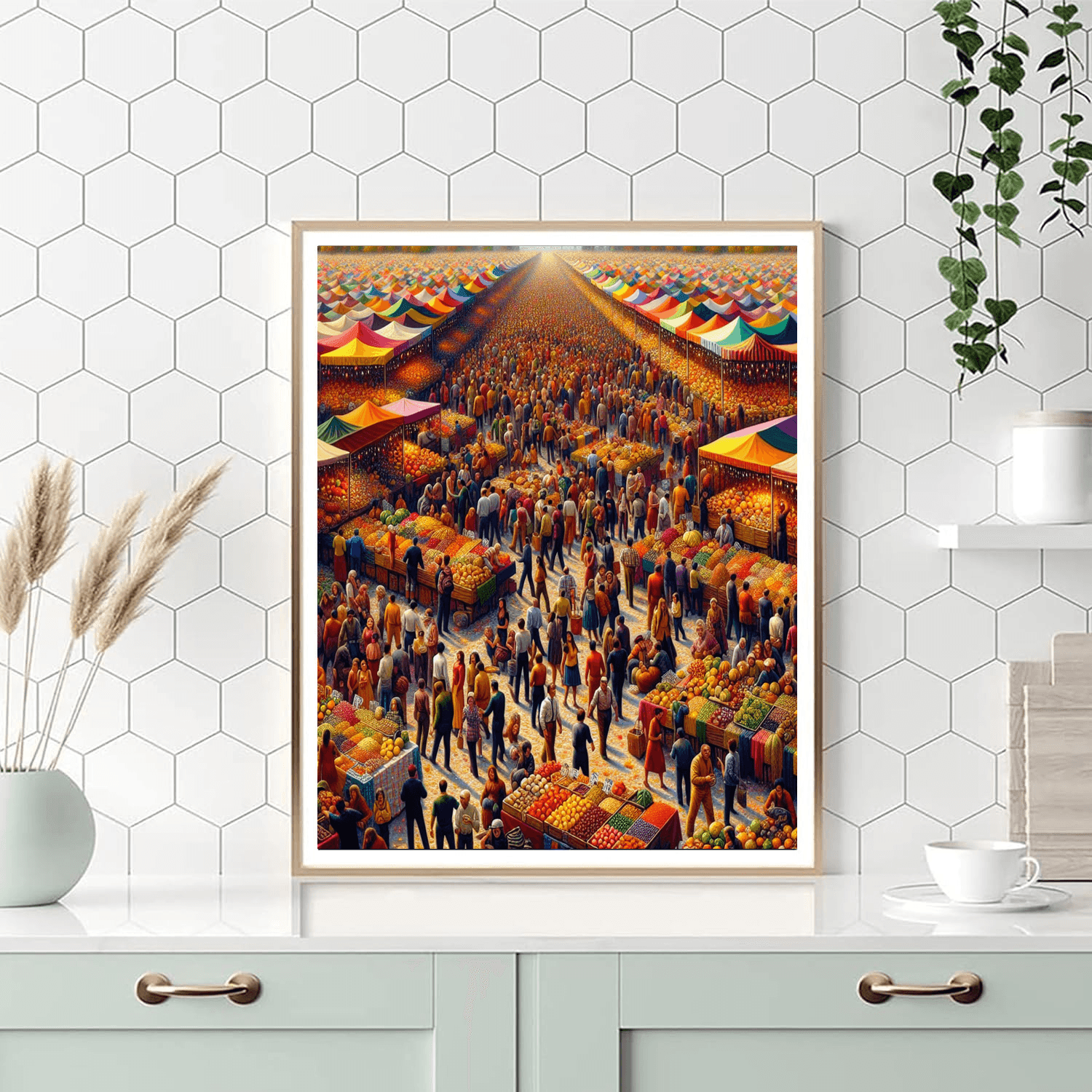 Lively Harvest Festival Paint By Numbers