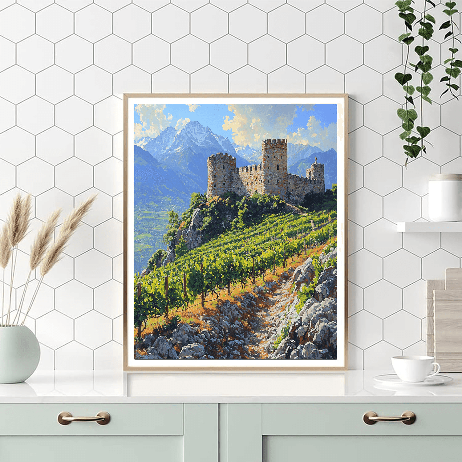 Sion Fortress Paint By Numbers