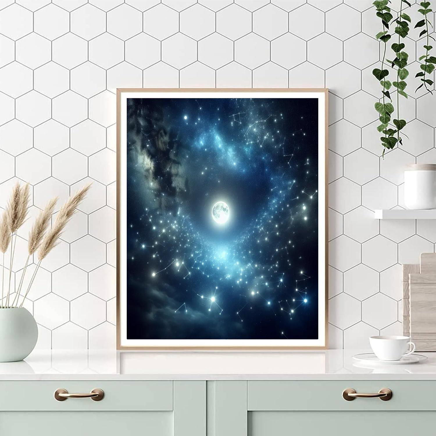 Cosmic Constellation Journey Paint By Color