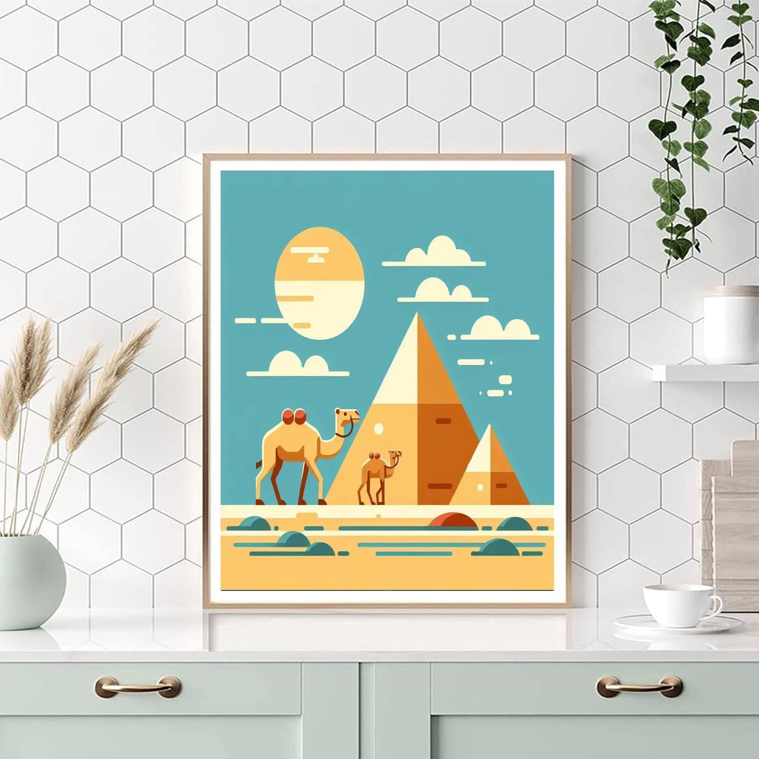 Desert Expedition Number Painting