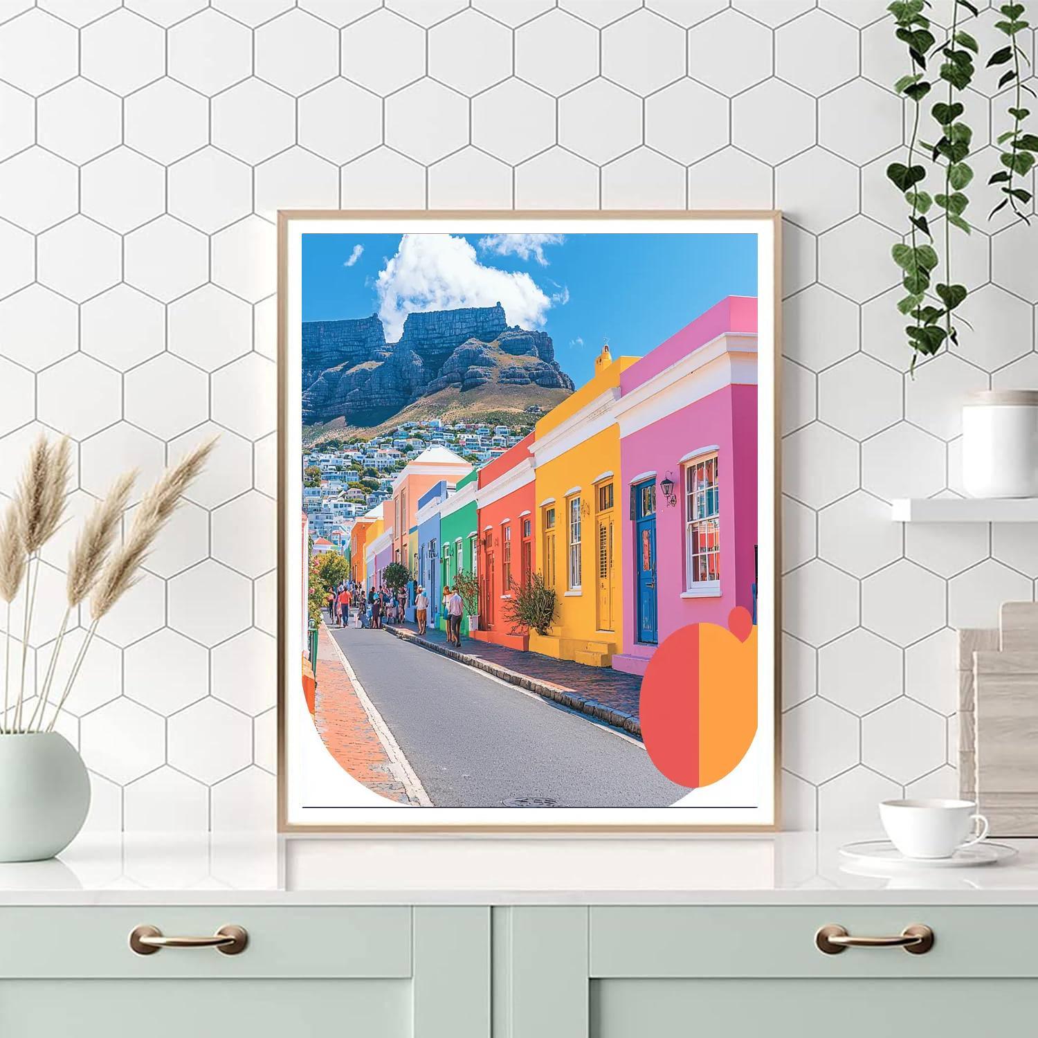 Cape Town's Bo-kaap Painting Number Kit