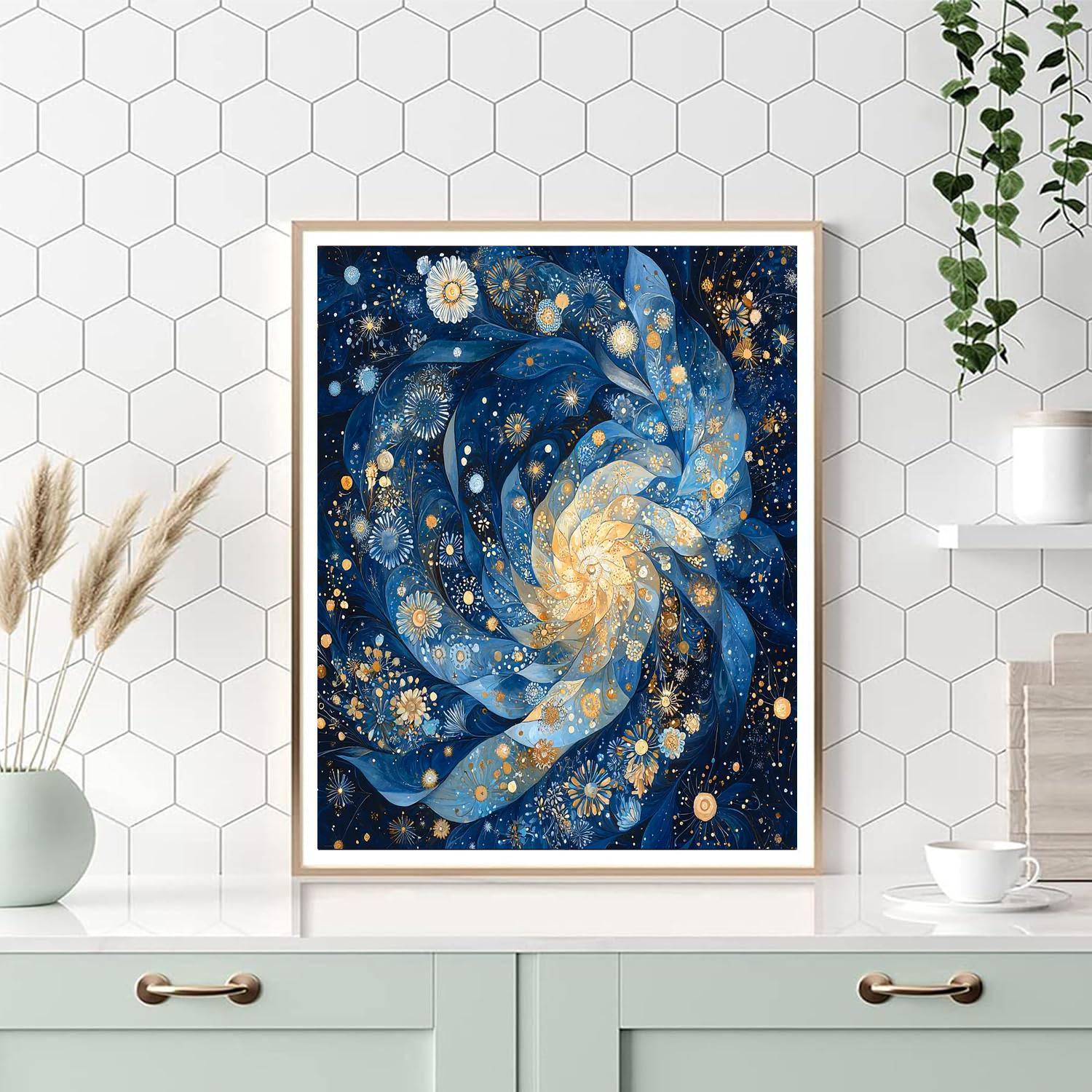 Frida Kahlo Inspired Cosmic Journey Of Self-Discovery  Paint By Numbers Art