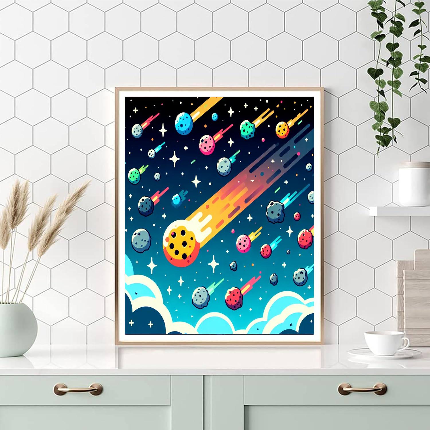 Meteorite Mischief Paint By Numbers Kits