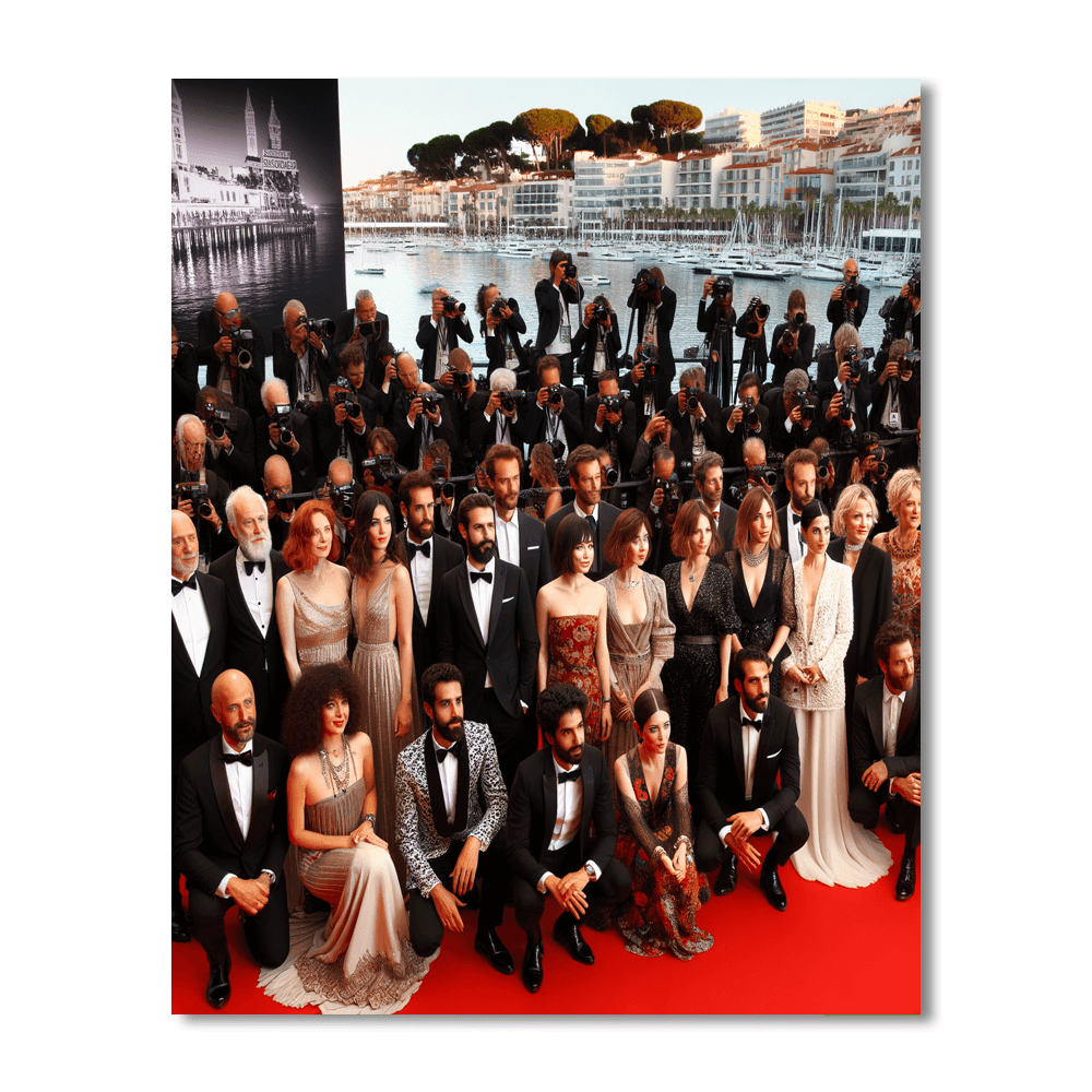 Festival De Cannes Paint By Numbers Kits
