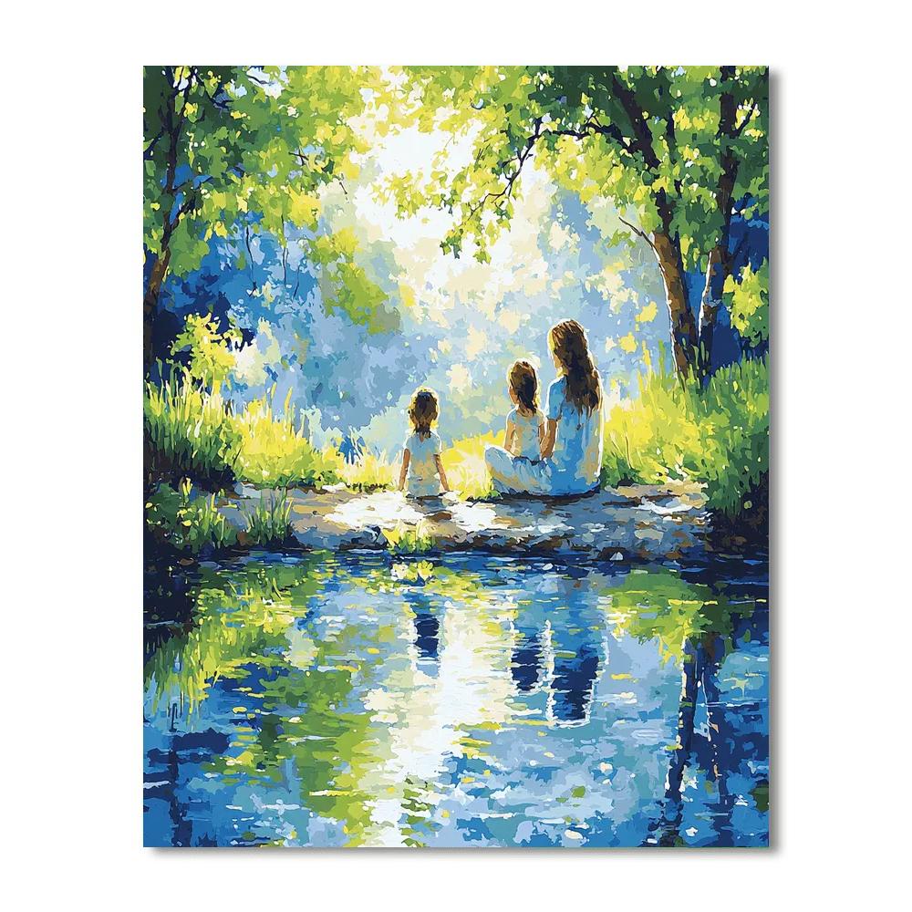 Reflections Of Maternal Love Paint By Number