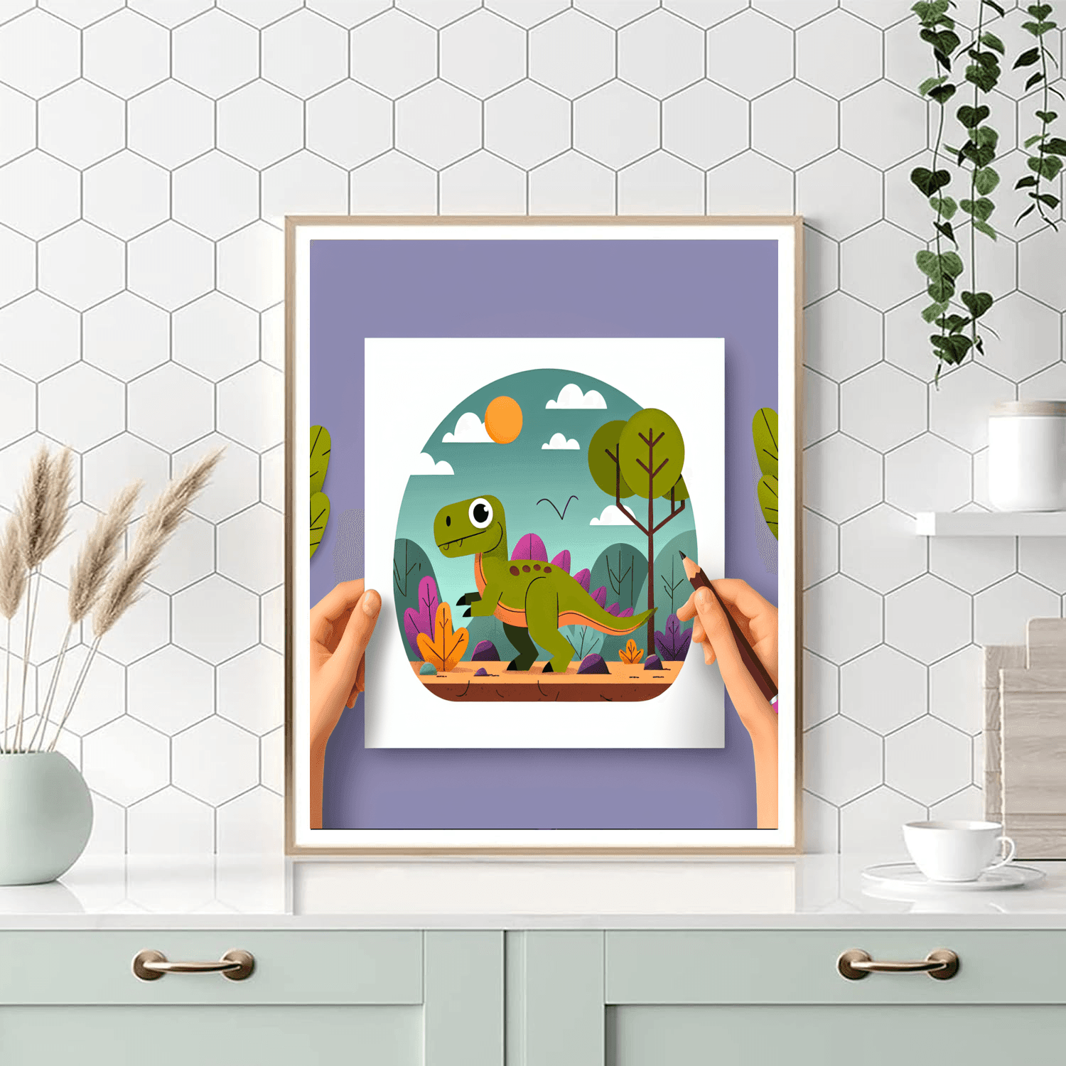 Dino Discovery Quest Paint By Numbers