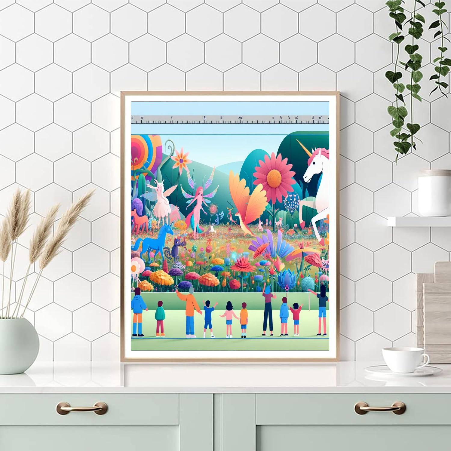 Mystical Garden Adventure Paint By Color