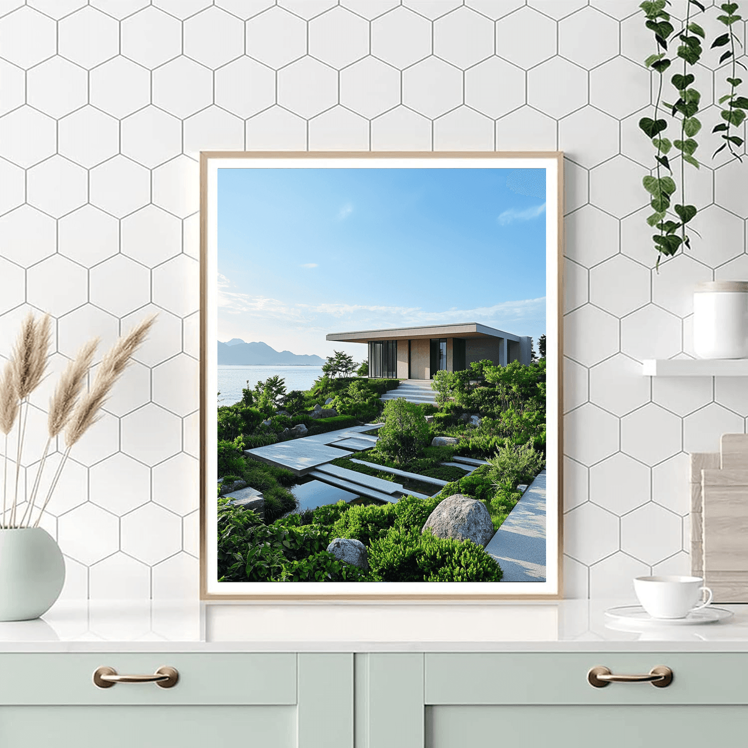 Naoshima Art Island - Japan Painting By Numbers Kit