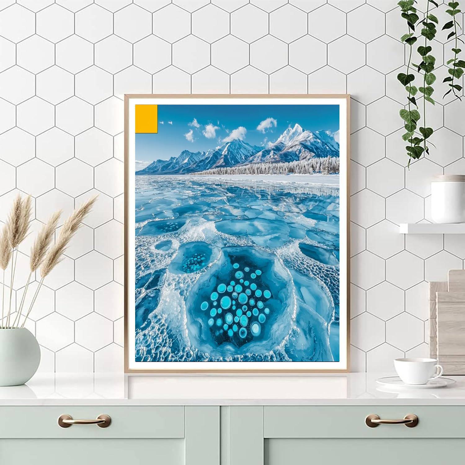 Baikal Ice - Russia Paint By Number