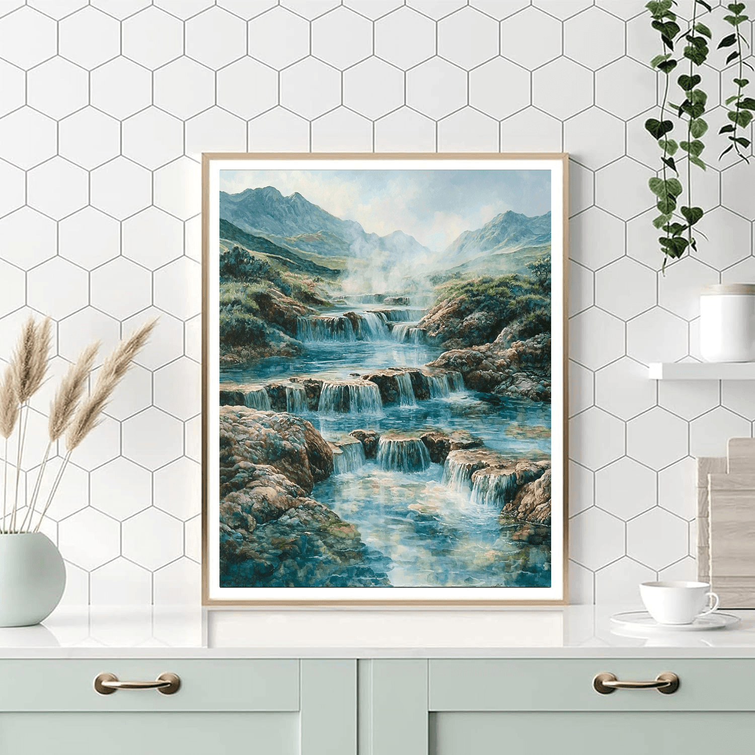 Fairy Pools, Isle Of Skye Painting Number Kit