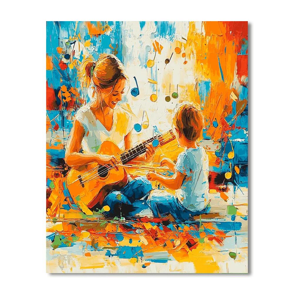 The Rhythm Of Love Number Painting