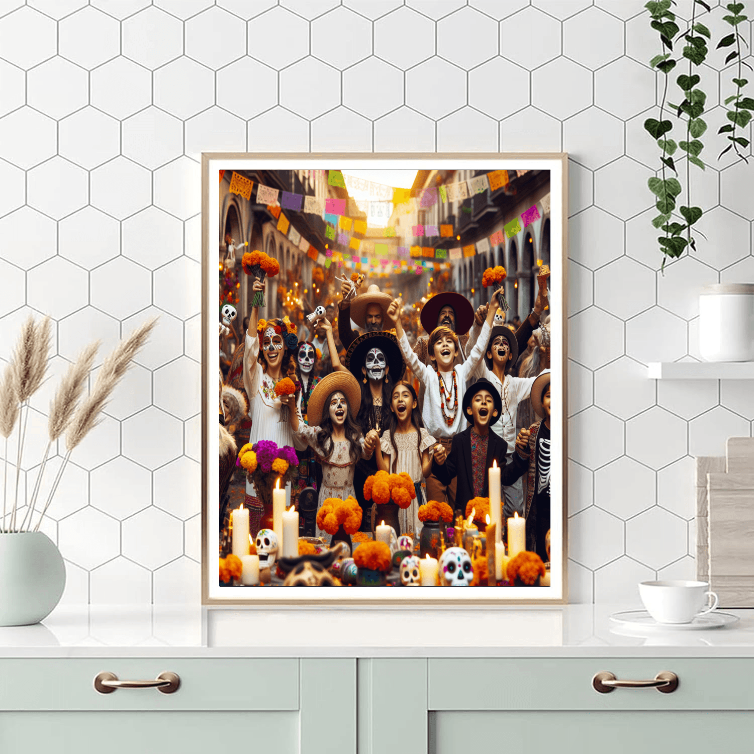 The Day Of The Dead Festival - Mexico Paint By Numbers Kits