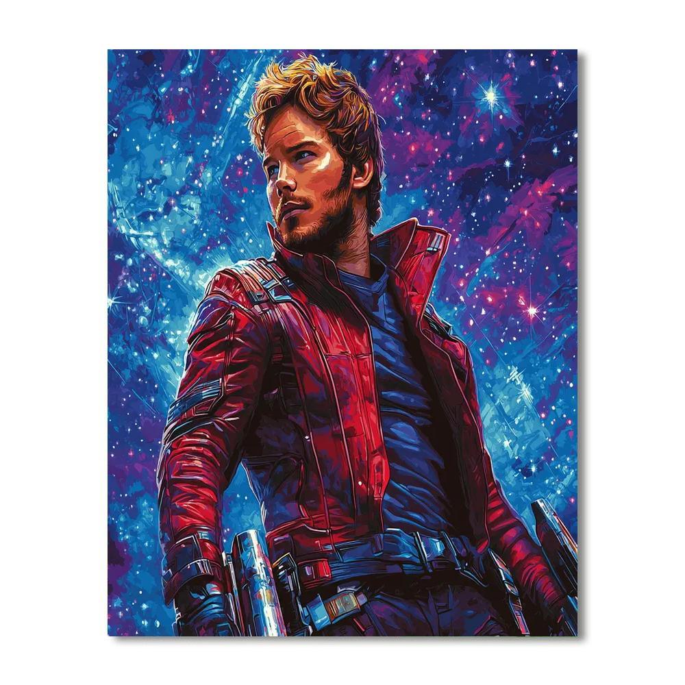 Chris Pratt: From Star-lord To Daring Adventurer Paint By Color