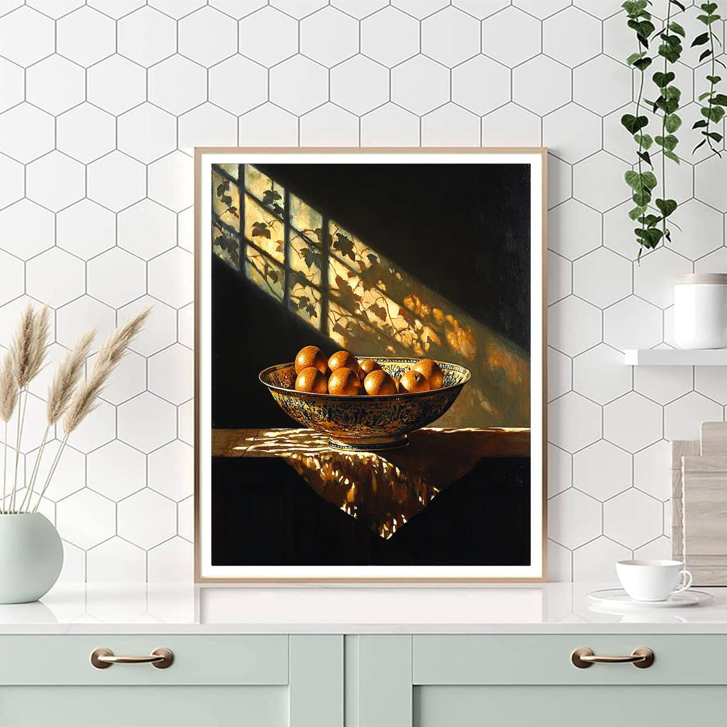 Caravaggio Inspired Harmony In Contrast  DIY Paint By Numbers