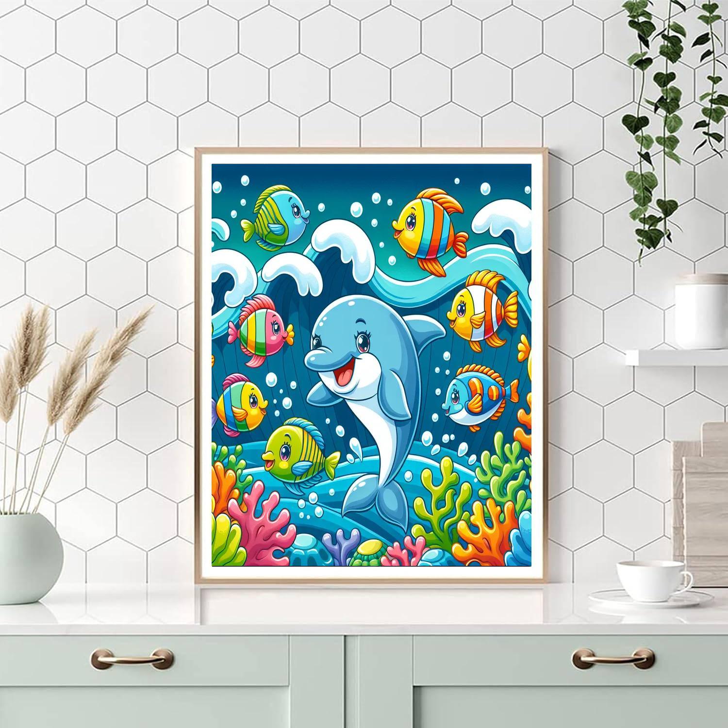 Colorful Undersea Adventures Paint By Color
