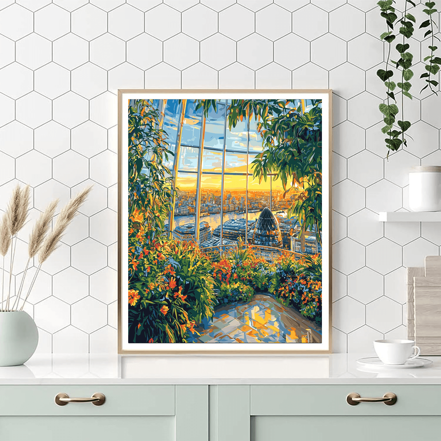 Sky Garden Paint By Numbers Kits