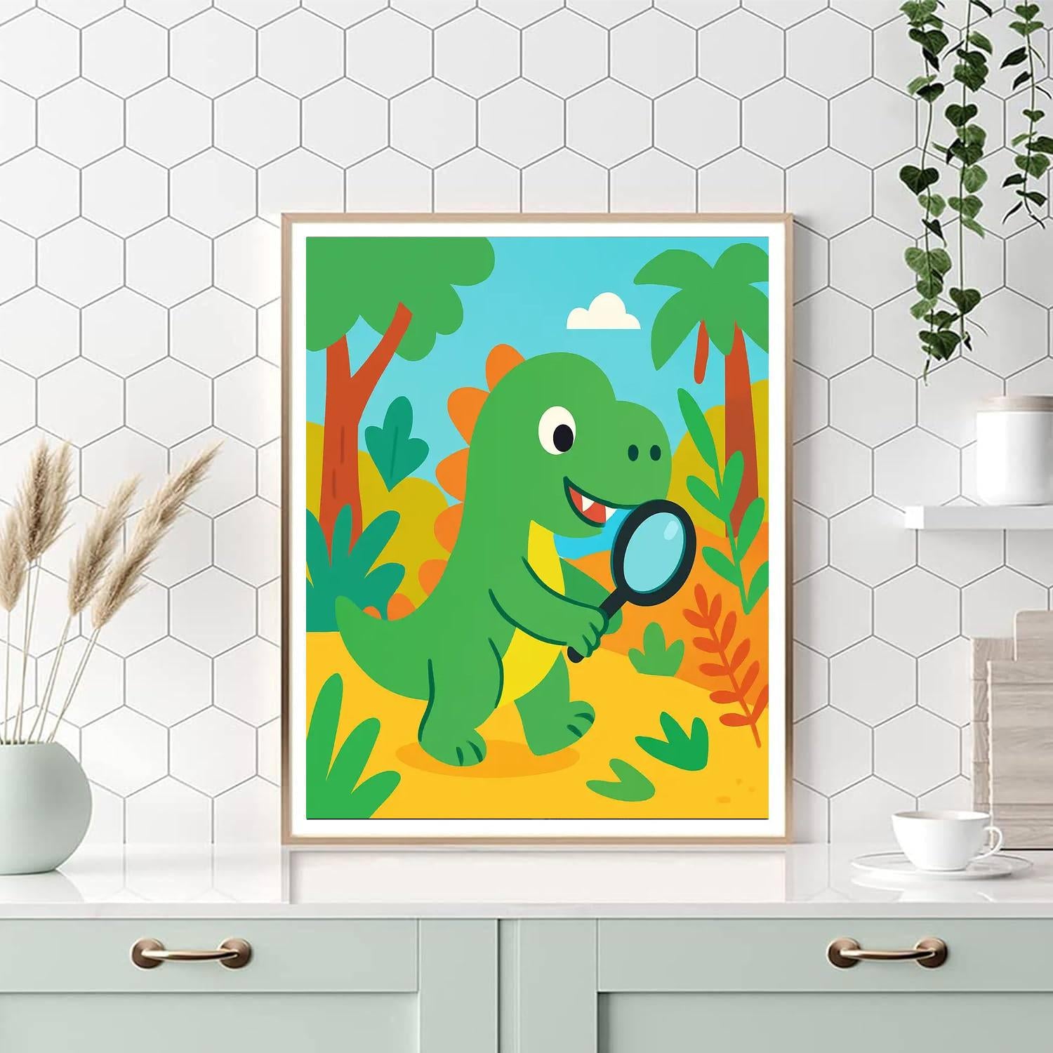 Explorer Dino Adventure Paint By Number