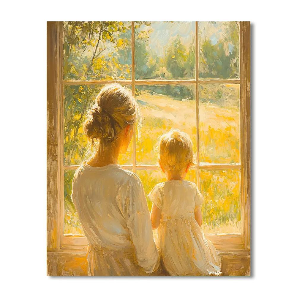 Tender Moments DIY Paint By Numbers