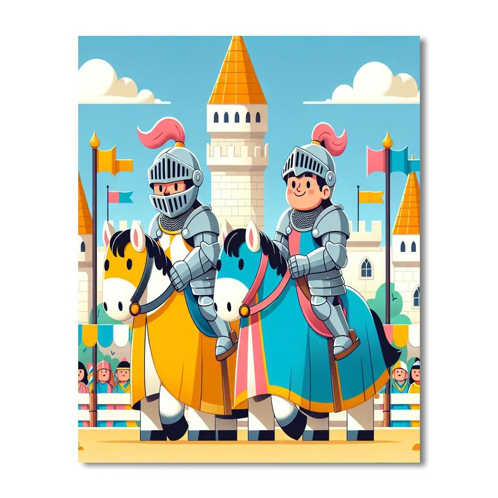 Royal Rumble Paint By Numbers Art