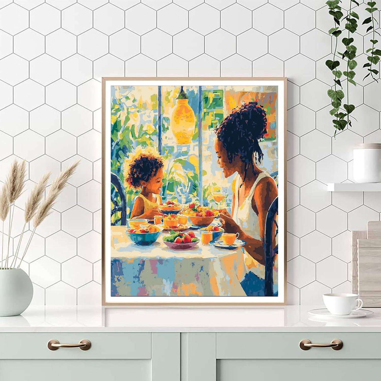 Morning Moments DIY Paint By Numbers