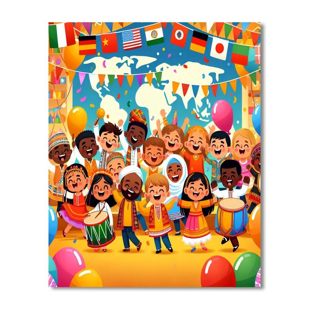 Cultural Festivals Paint By Number