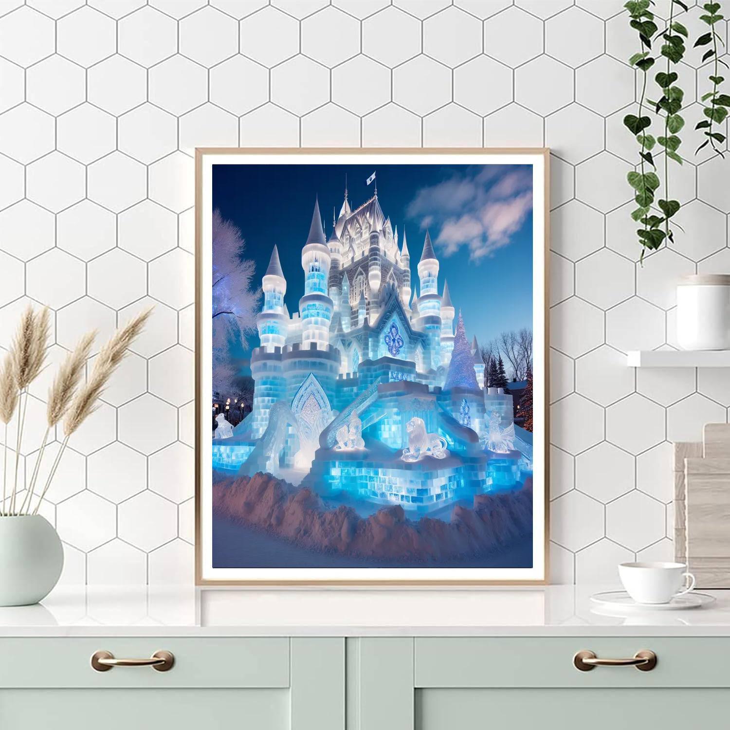 Snow And Ice Sculpture Festival - Canada Painting By Numbers Kit