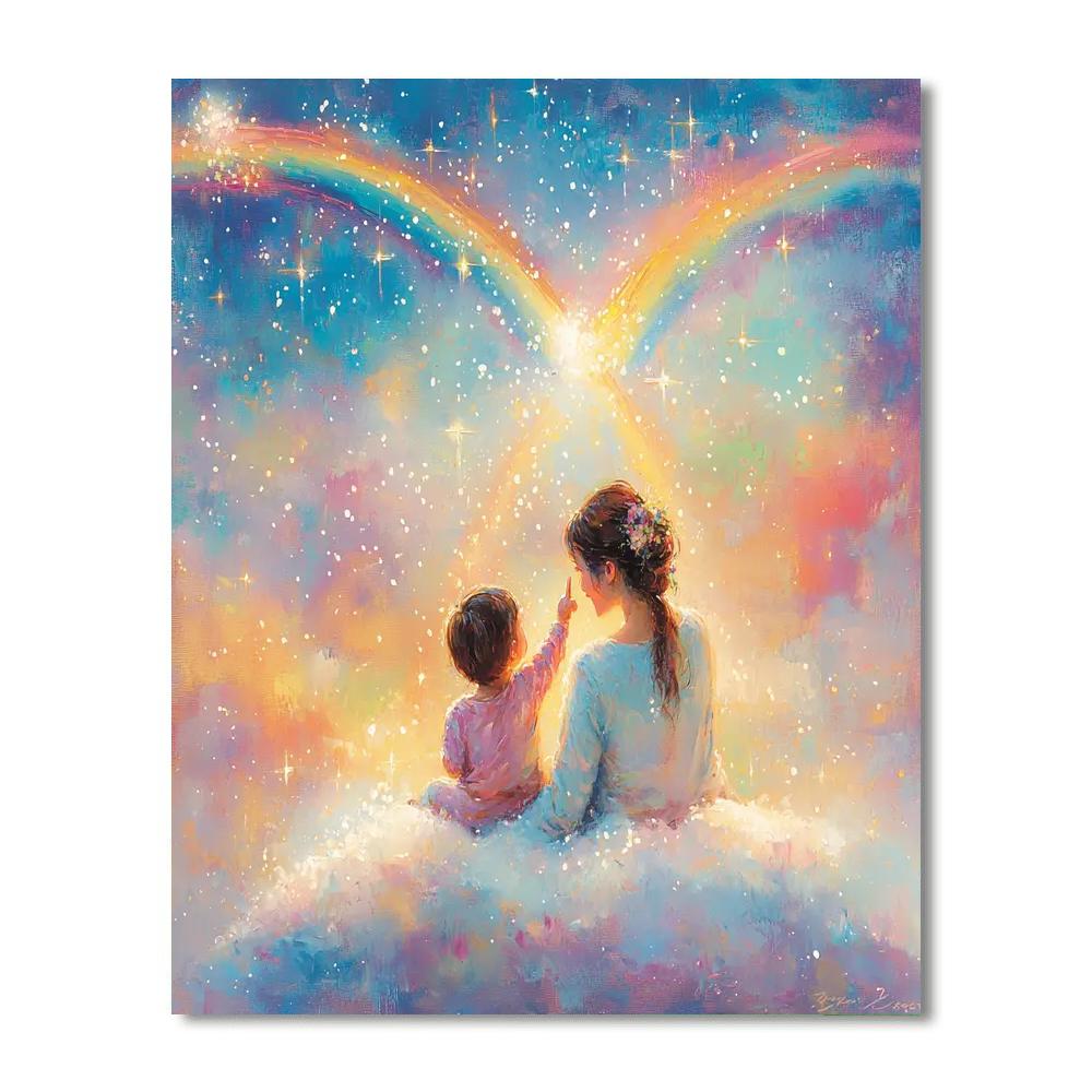Dreams On A Cloud Paint By Number