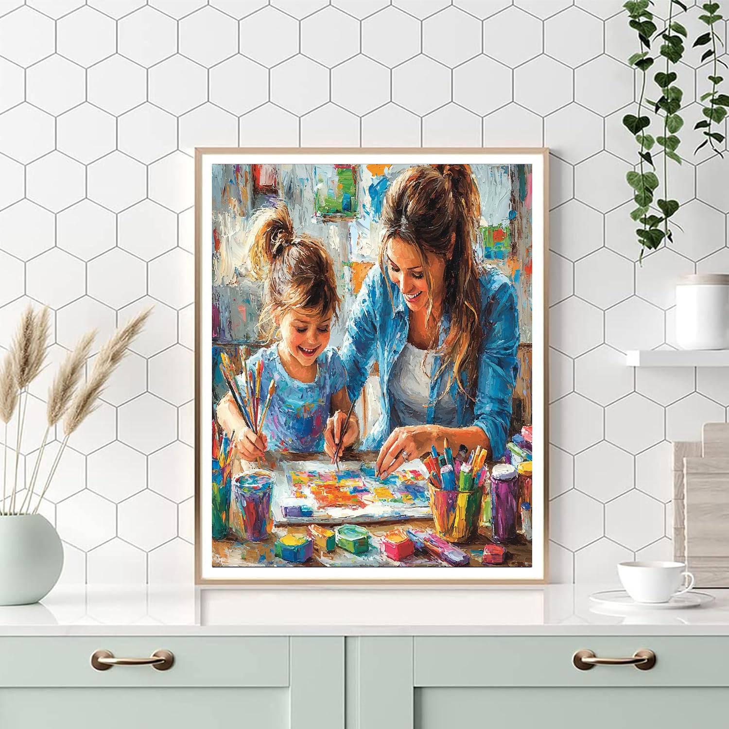 Family Craft Day Paint By Number