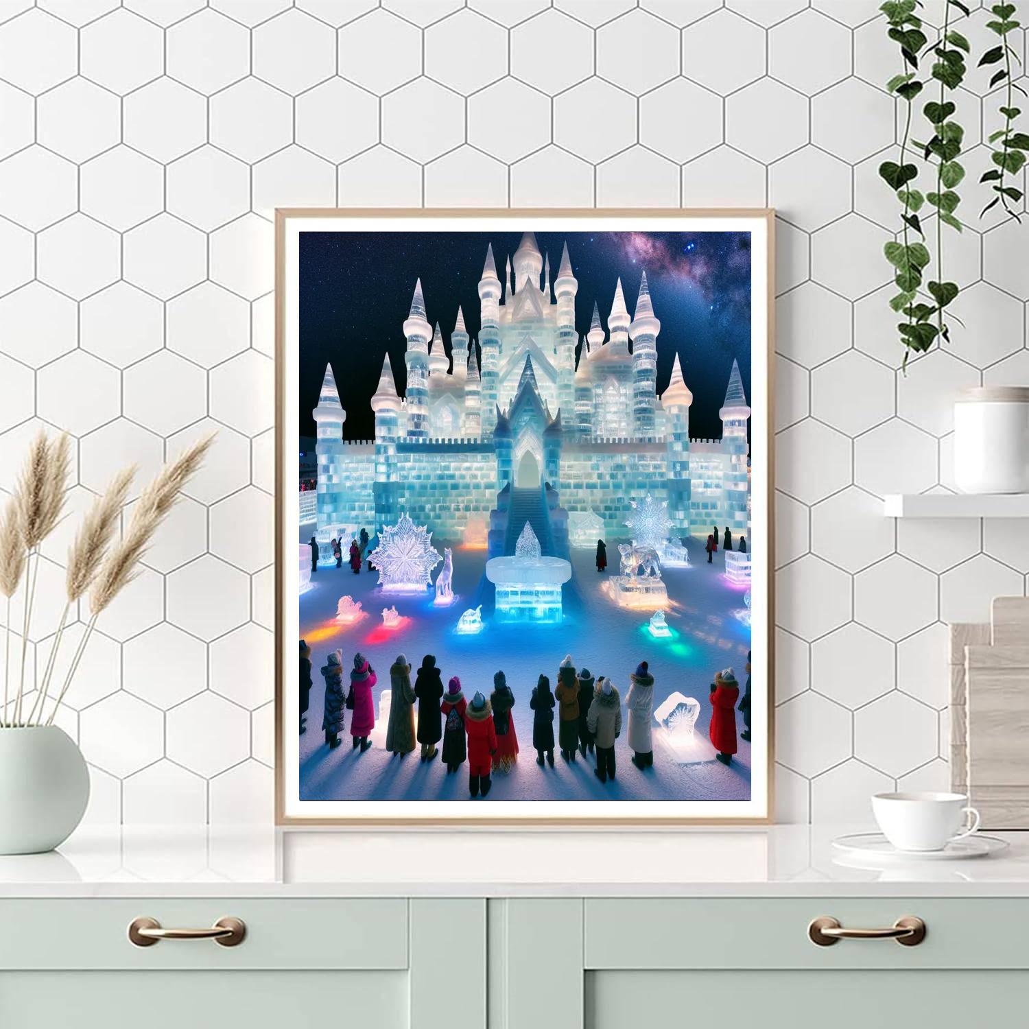 Snow And Ice Sculpture Festival - Harbin Paint By Numbers Art