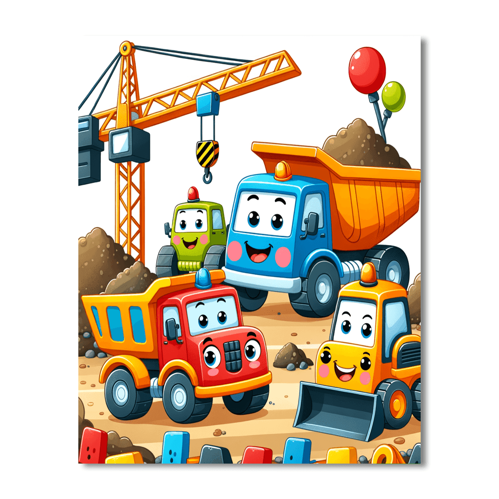 Brave Builders DIY Paint By Numbers