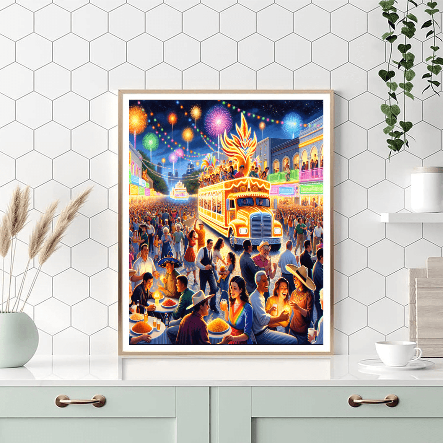 Fiesta San Antonio - United States Numbered Painting Kits