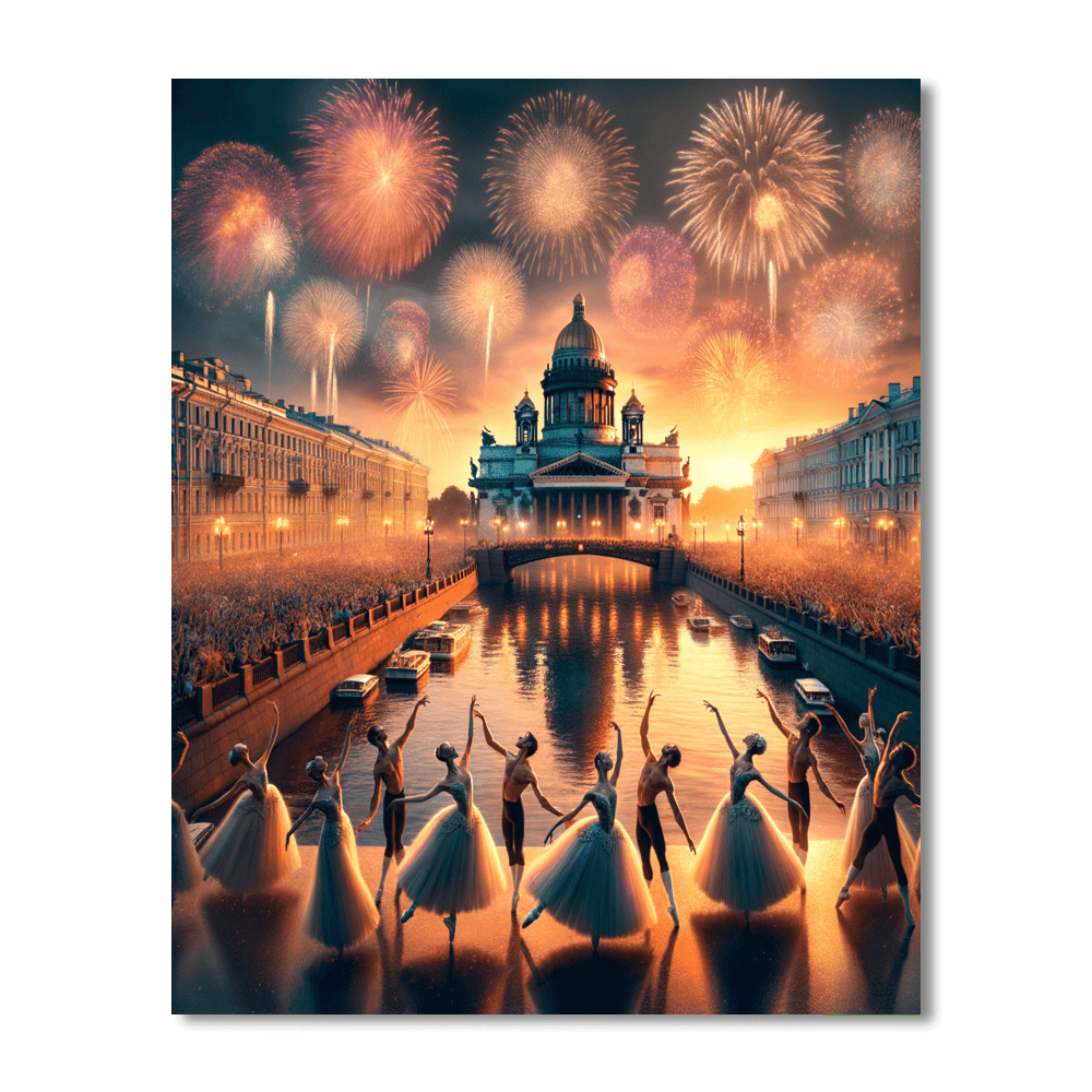 White Nights Festival Paint By Number