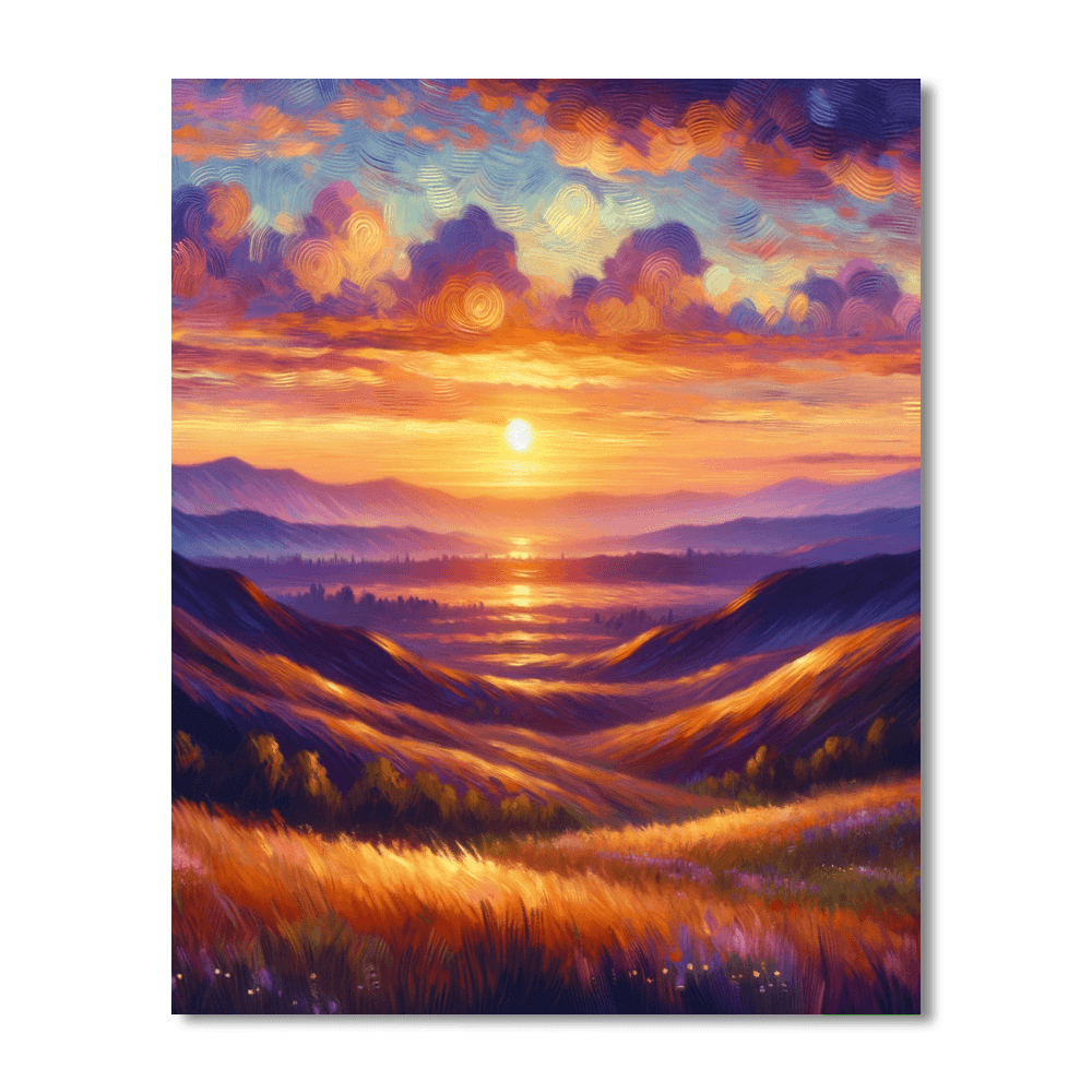 Luminous Twilight Glow Paint By Numbers Kits