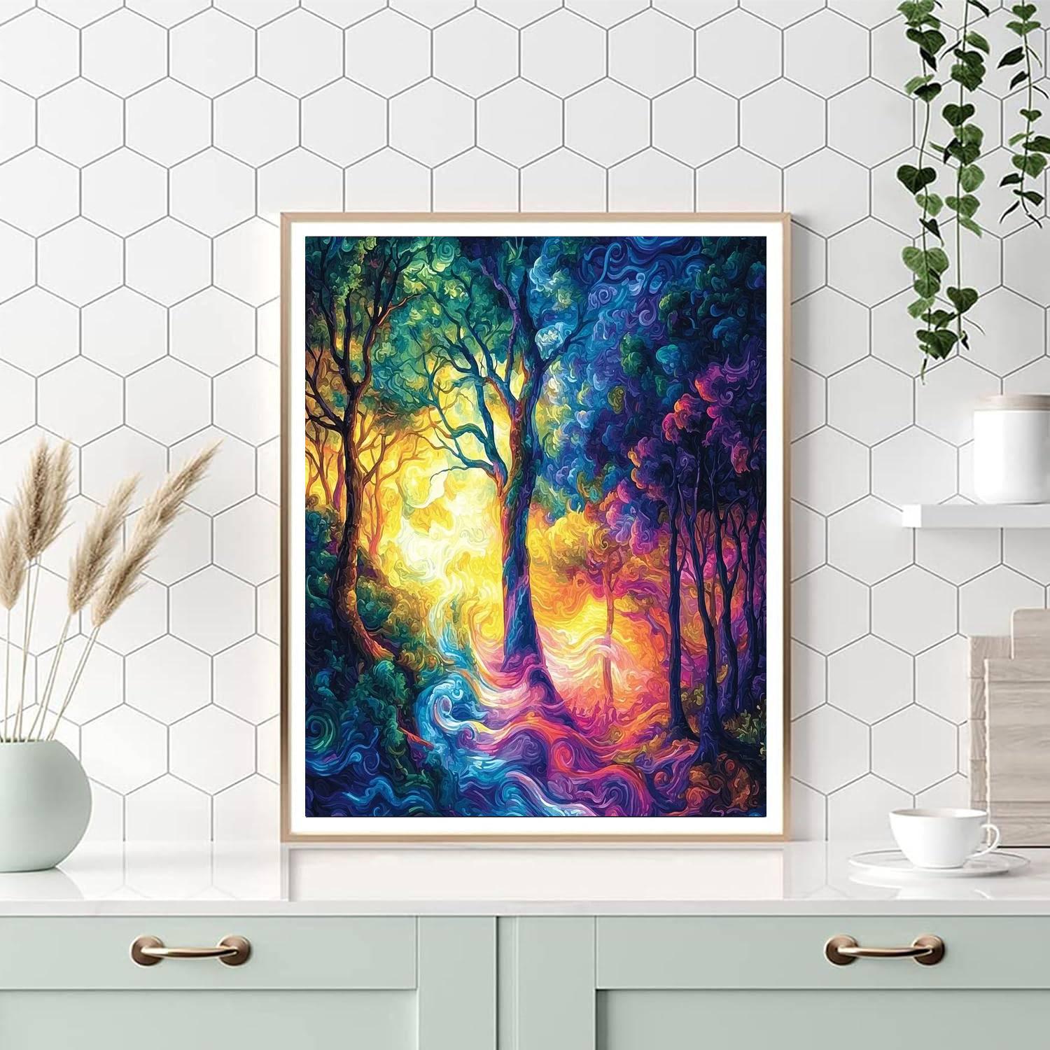 Michelangelo Inspired Mythical Beauty  Painting Number Kit