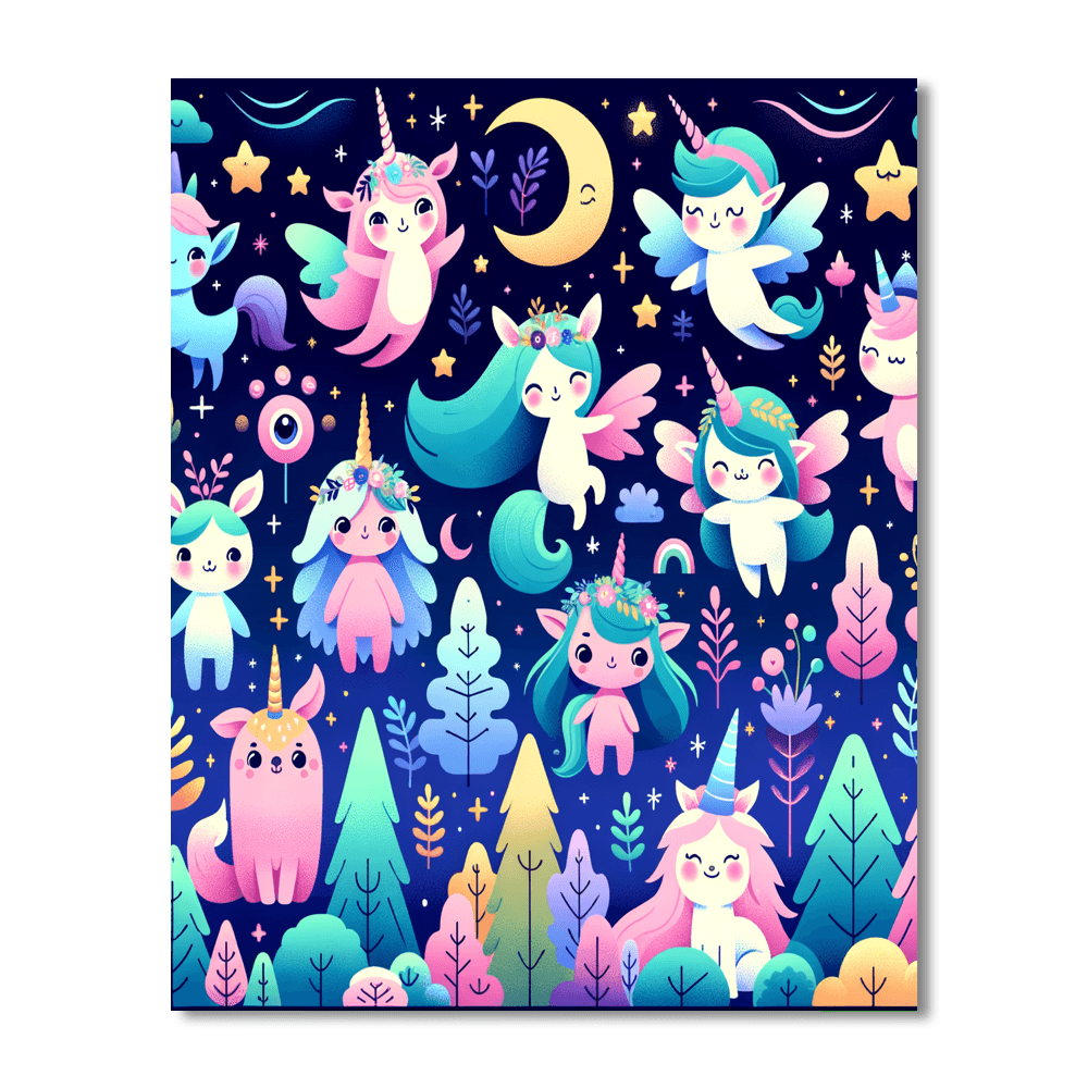 Dreamland Fairy Tales Painting By Numbers Kit