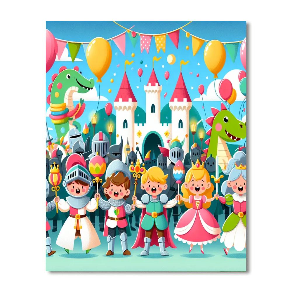 Festival Of Fairy Tales Paint By Numbers Kits