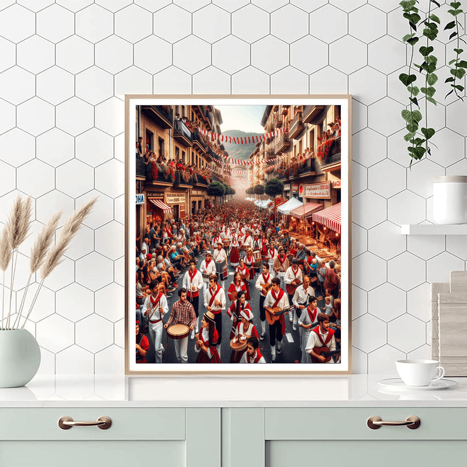 Bayonne Fêtes - France DIY Paint By Numbers