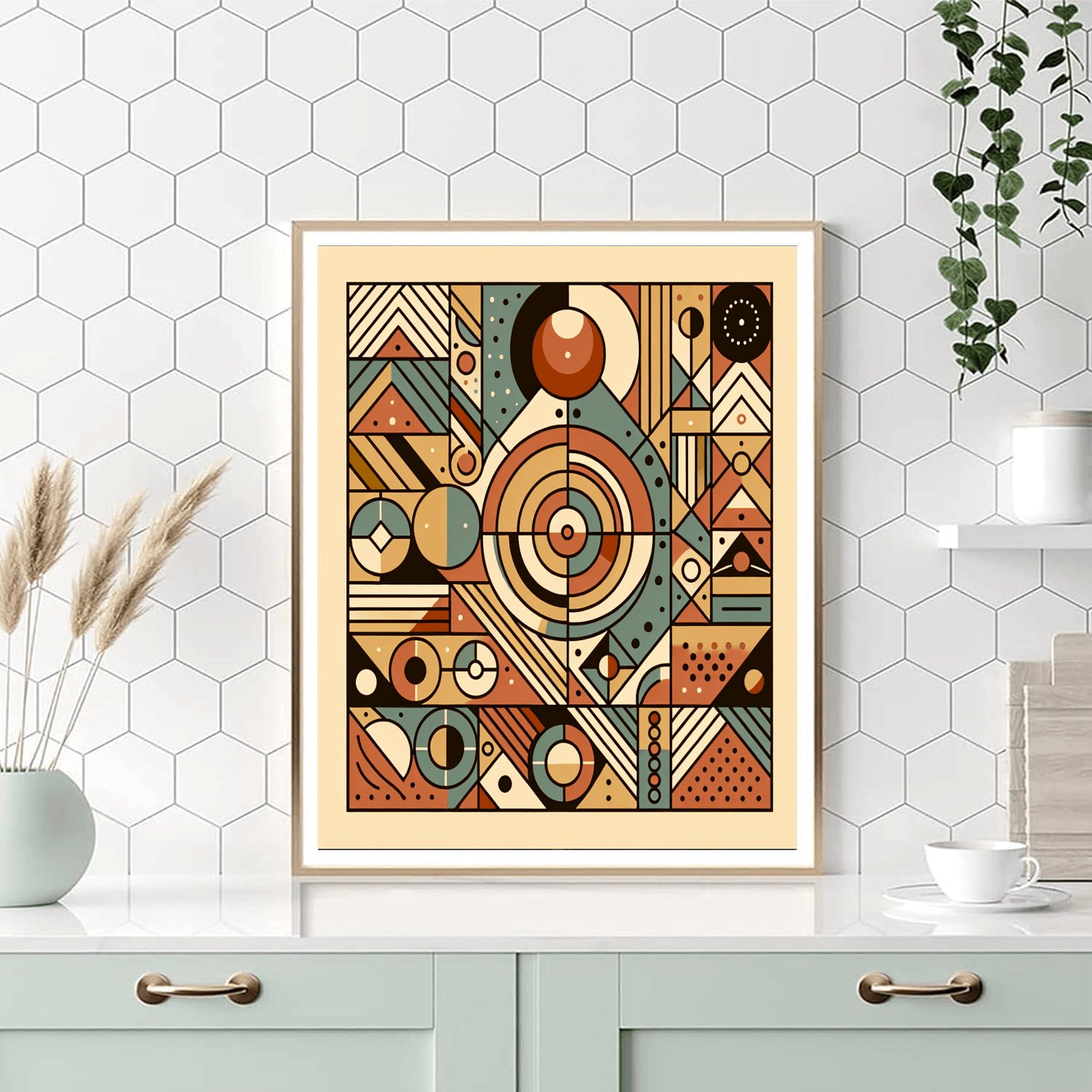 Bohemian Geometric Wonder Paint By Color