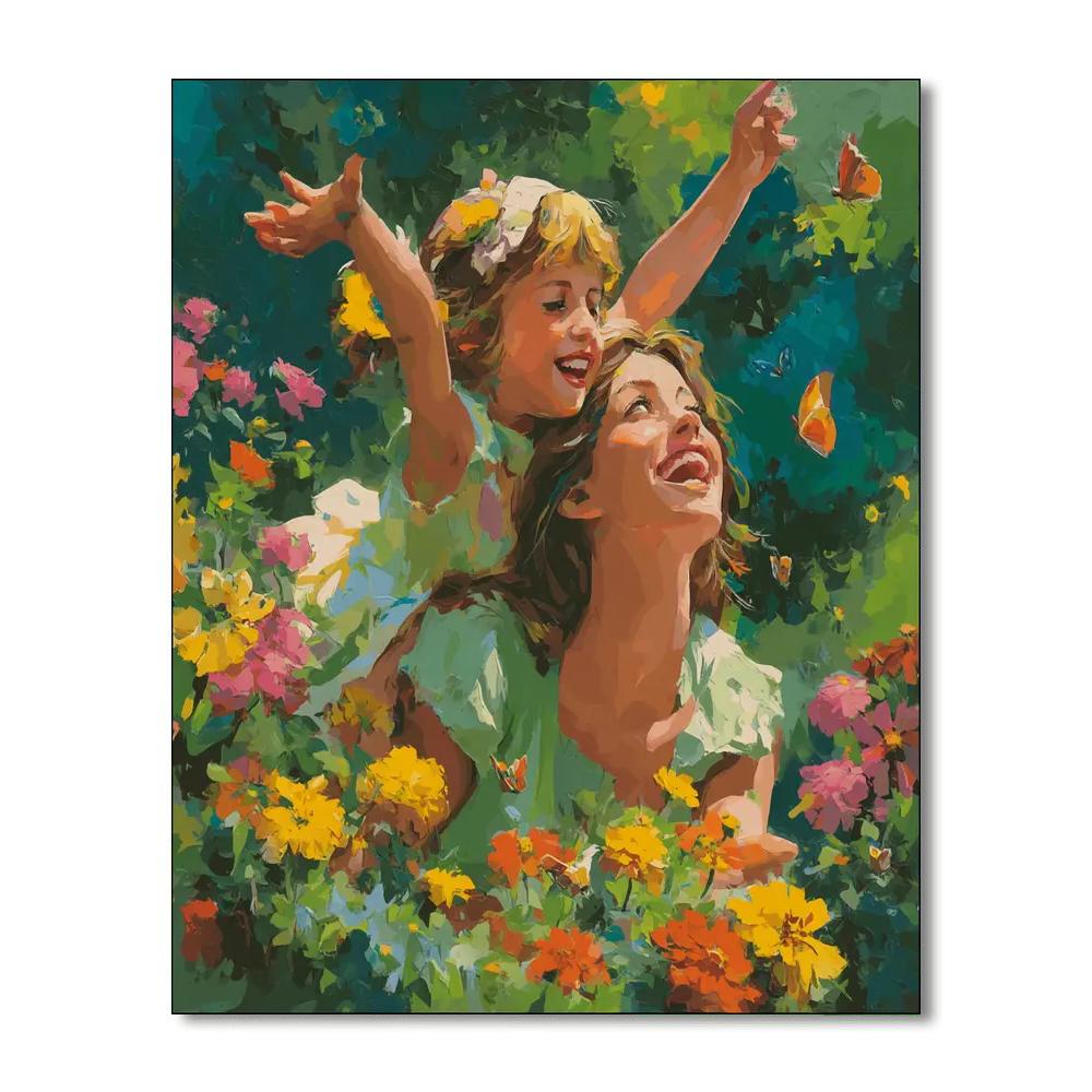 Playful Garden Fun Paint By Color