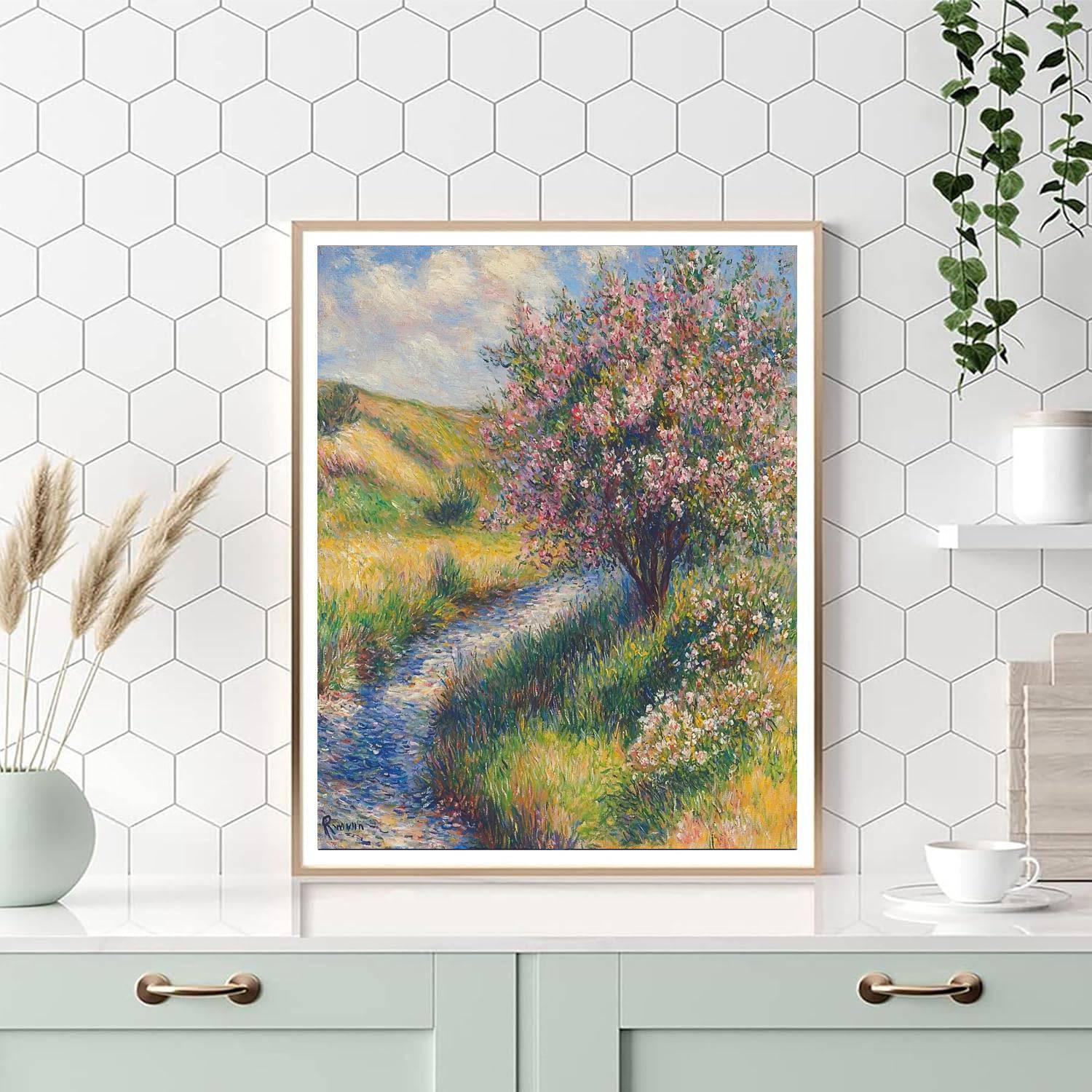 Pierre-Auguste Renoir Inspired Harmonious Spring Awakening  Paint By Numbers