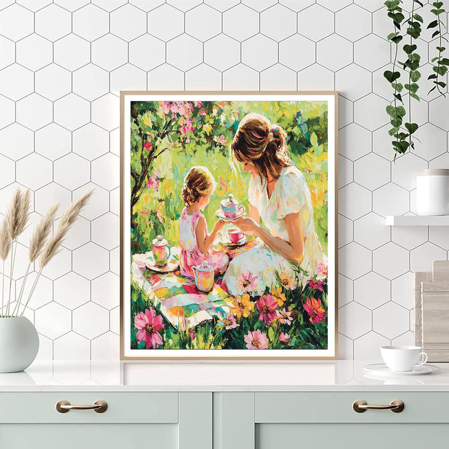Mother’s Day Tea Celebration Paint By Numbers Kits
