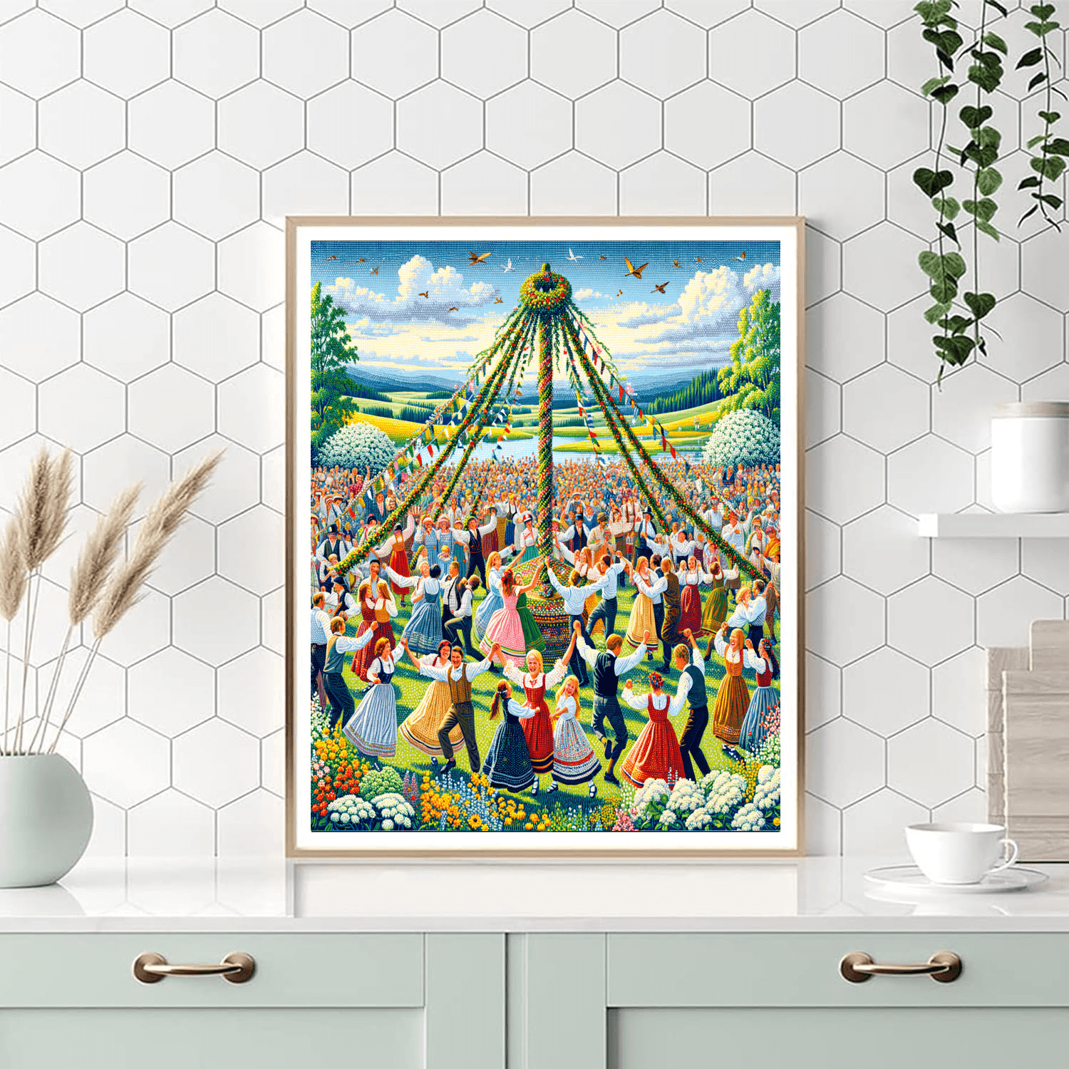 The Midsummer Festival DIY Paint By Numbers