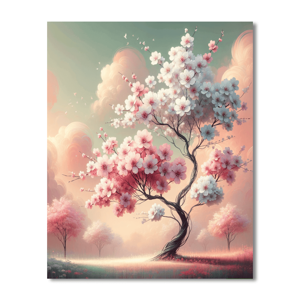 Blossoms In Bloom Paint By Numbers