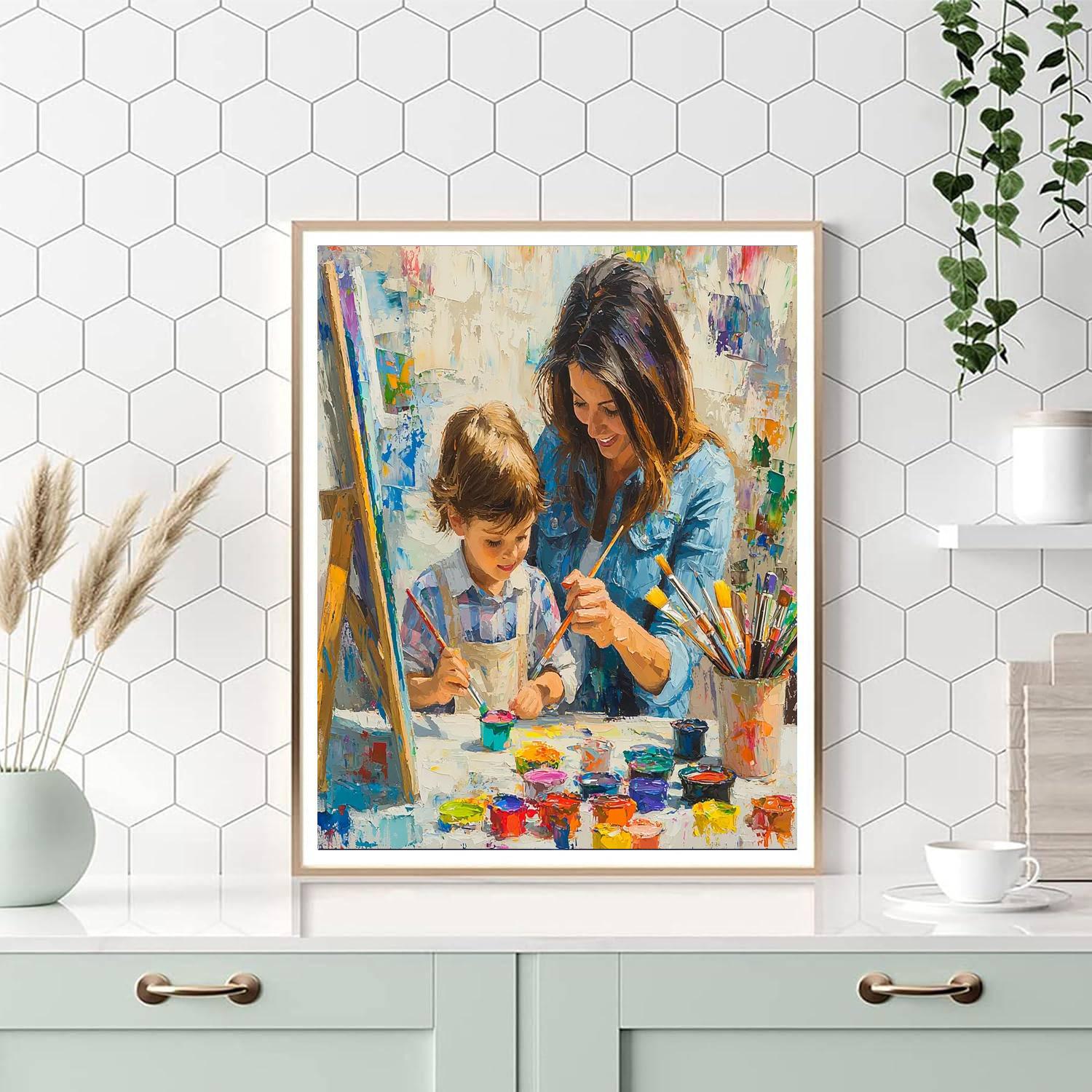 Canvas Of Generations Paint By Color