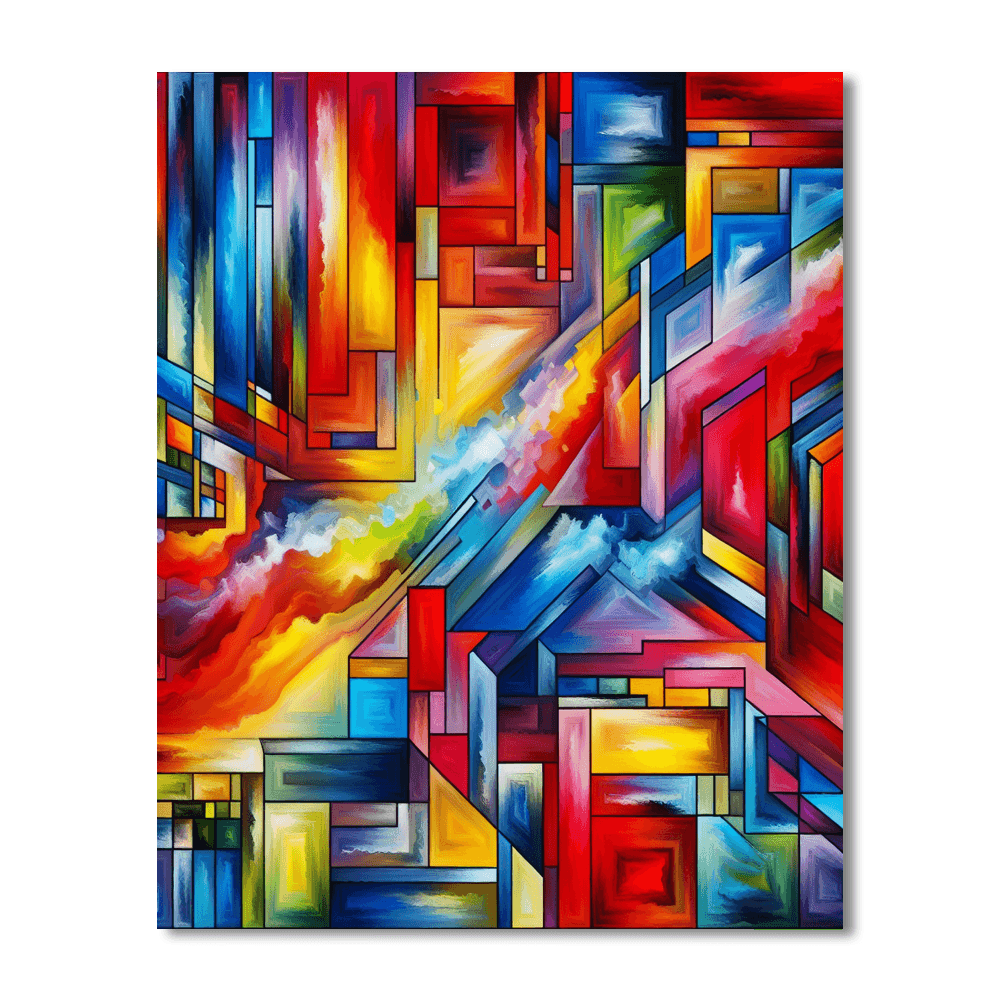 Modern Abstract Vision Paint By Numbers