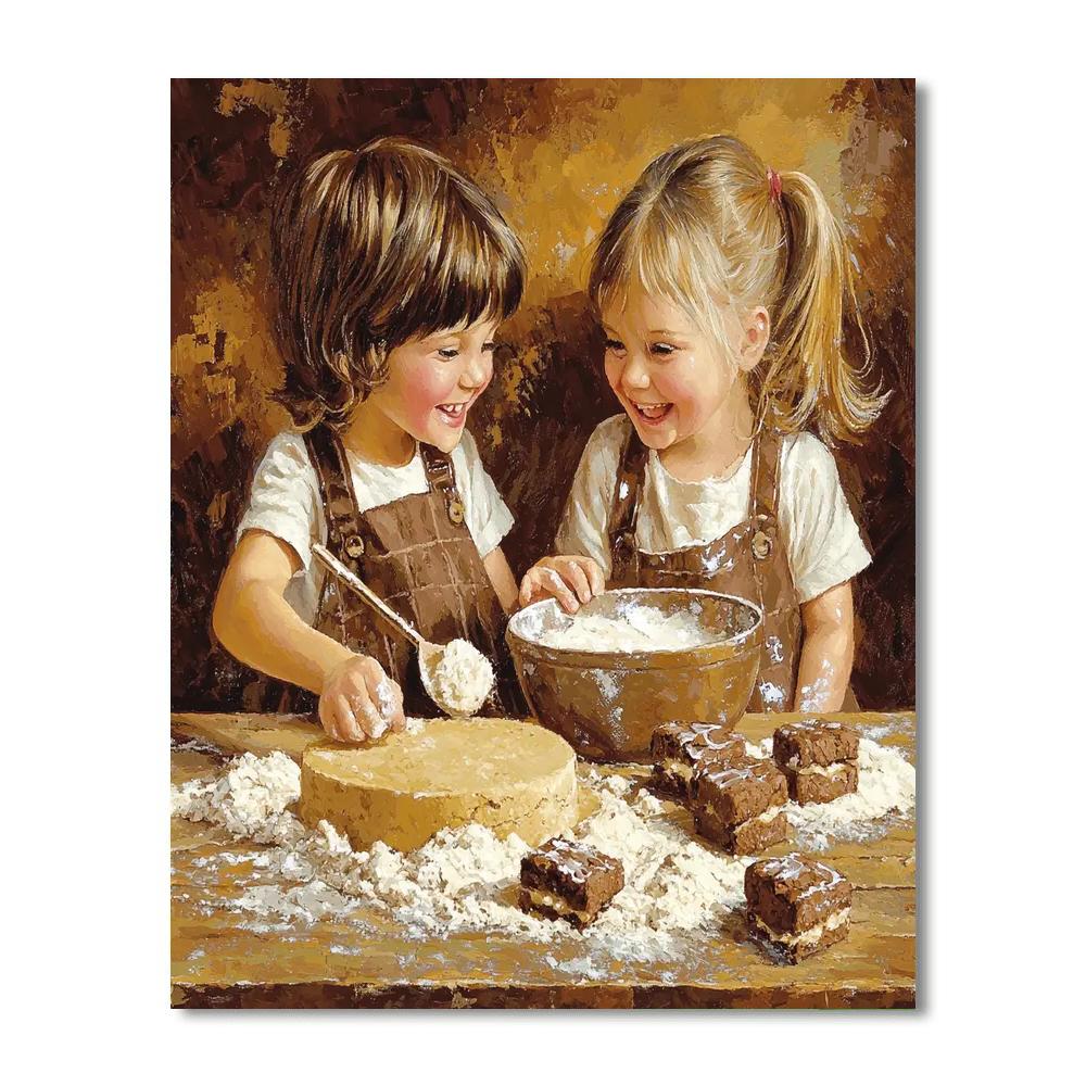 Laughter In The Kitchen Paint By Number