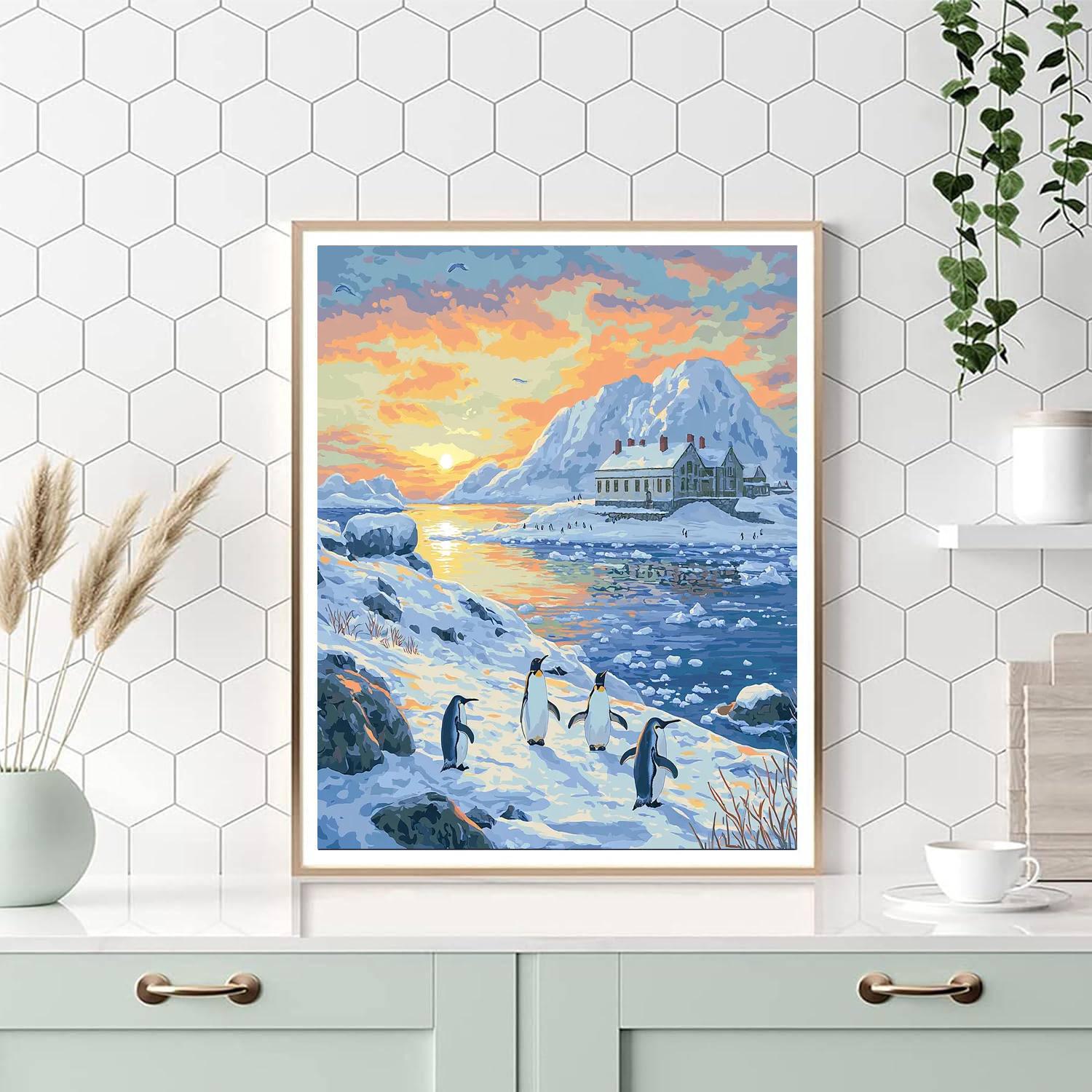 Port Lockroy - Antarctica Numbered Painting Kits