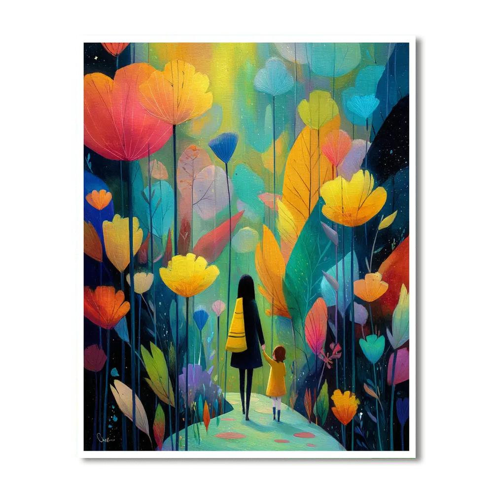 The Mother's Garden Of Dreams Paint By Number