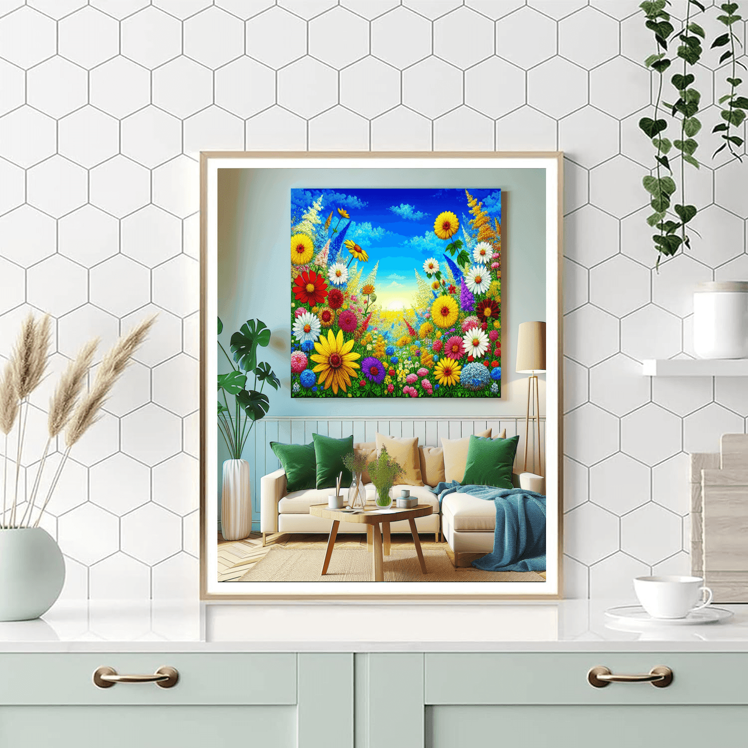 Wildflower Dream DIY Paint By Numbers